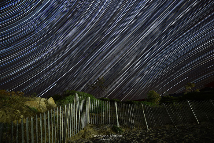 Star trail