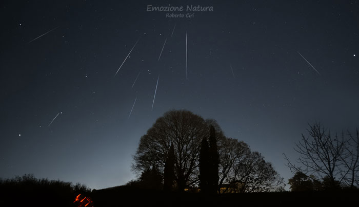 Fotografia Meteore