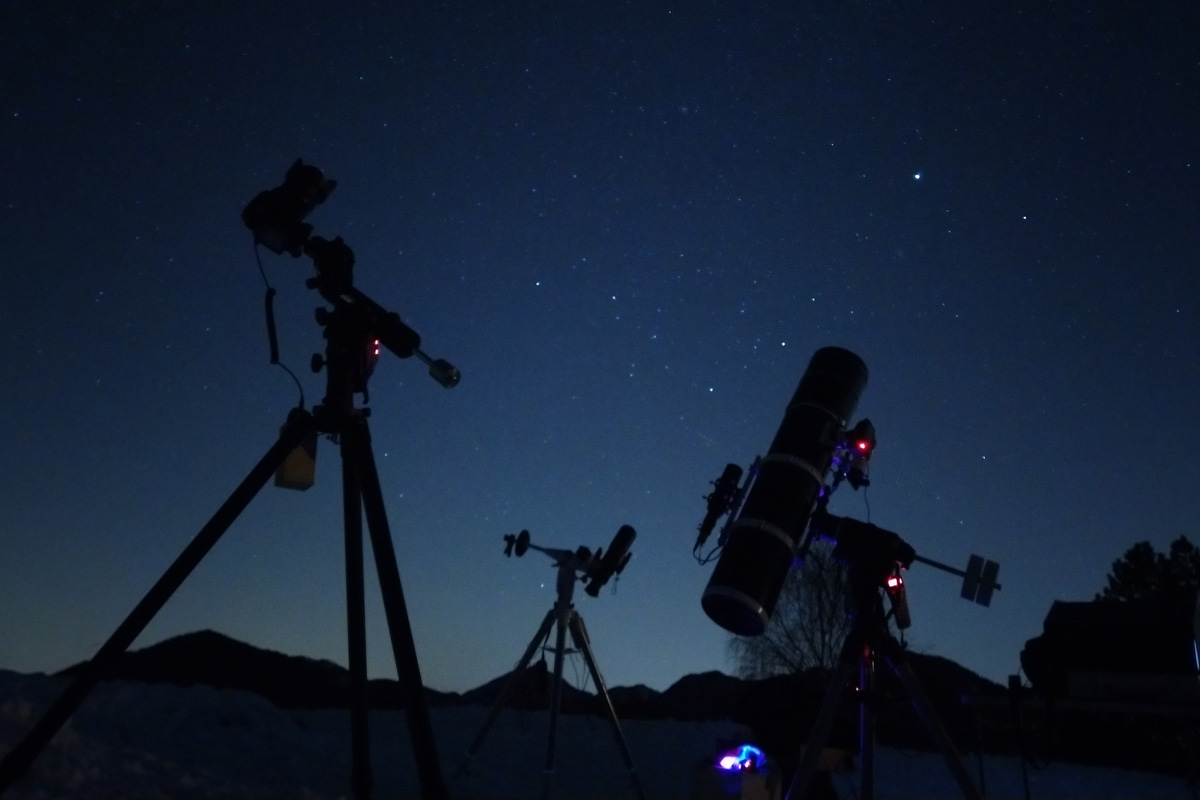 Workshop astrofotografia