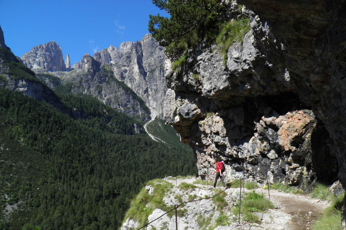 Sentiero del Croz dell'Altissimo