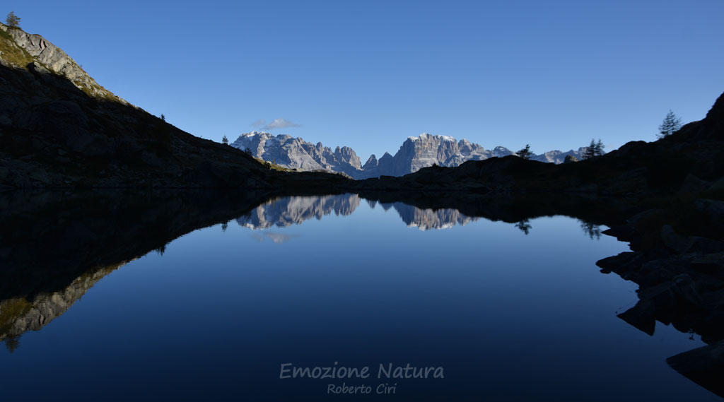 Riflesso delle Dolomiti di Brenta