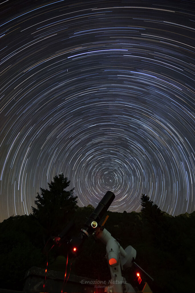 Notte di fotografia astronomica