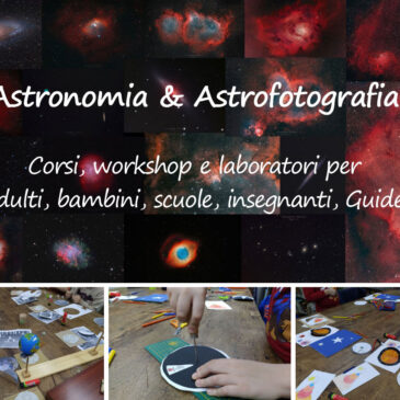 Astronomia fra corsi, laboratori e serate al telescopio!